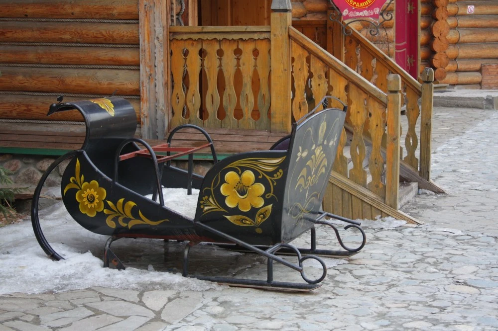 А знаете ли Вы, что...Езда на санях...