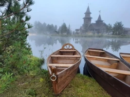 Лунапарк и Покрово-Эннатский монастырь