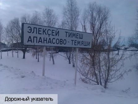 Апанасово-Темяши деревня