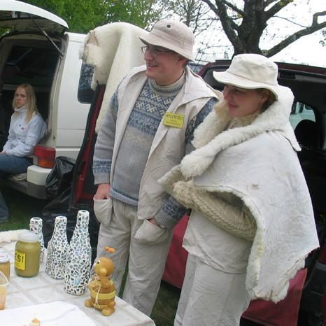 Ярмарка цветов в Тюри