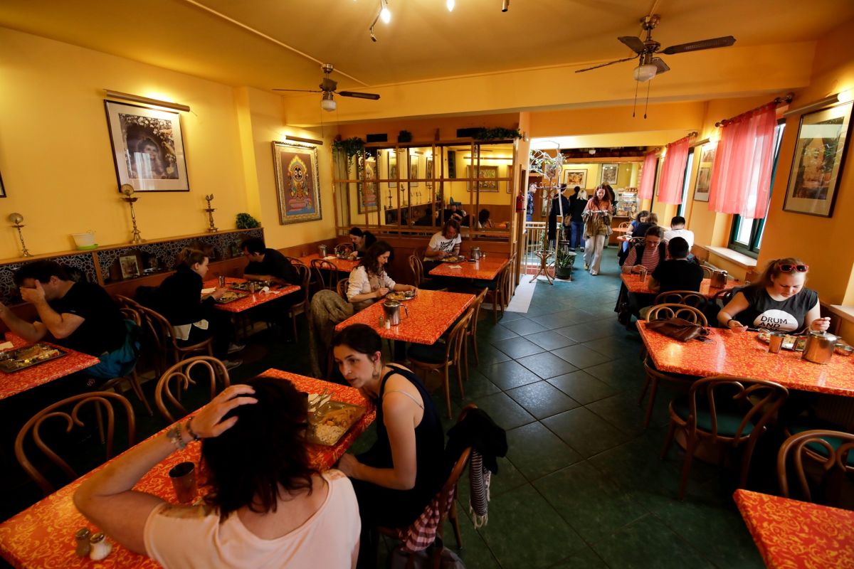 Вегетарианский ресторан Góvinda