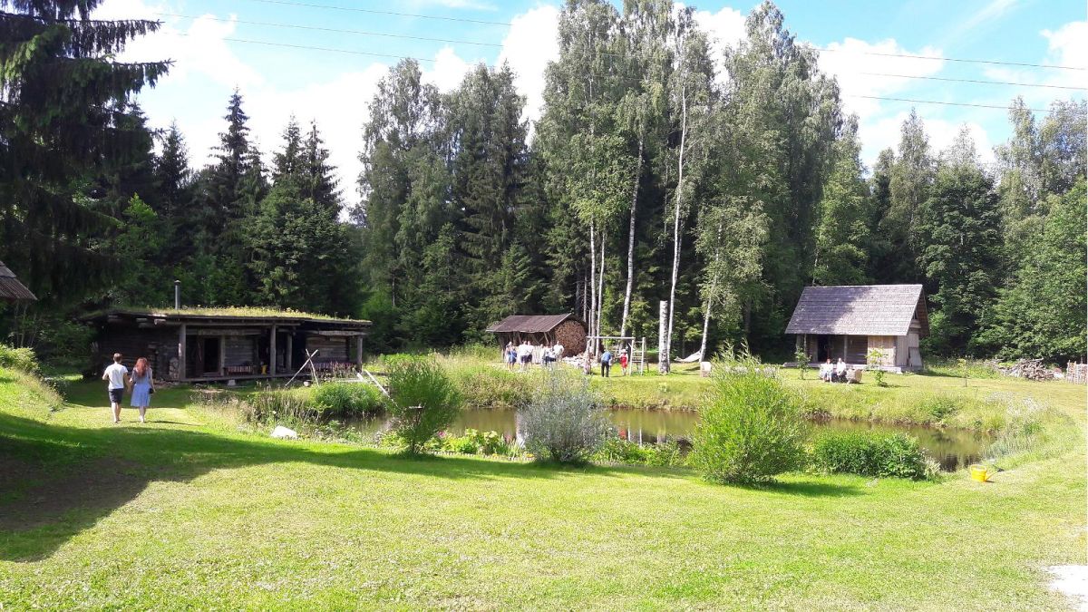 Вырумааская курная баня в Мооска