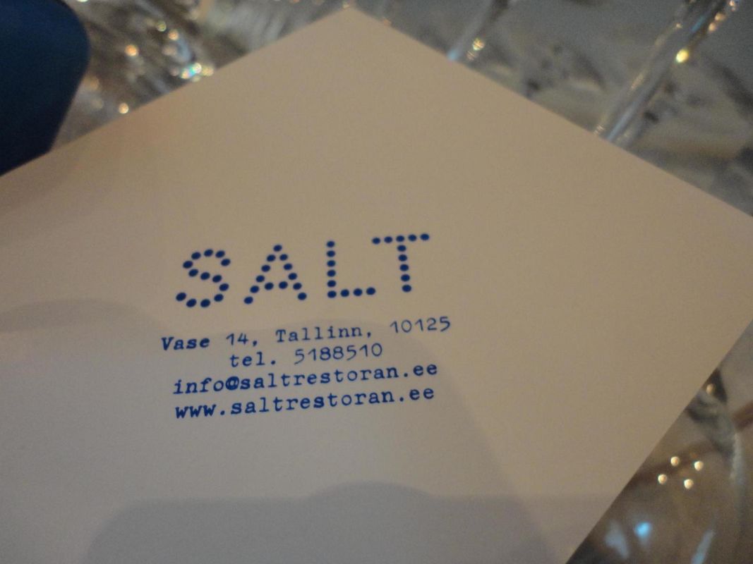 Ресторан Salt