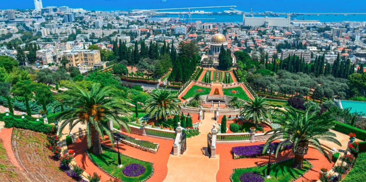 Бахайские Сады в Хайфе