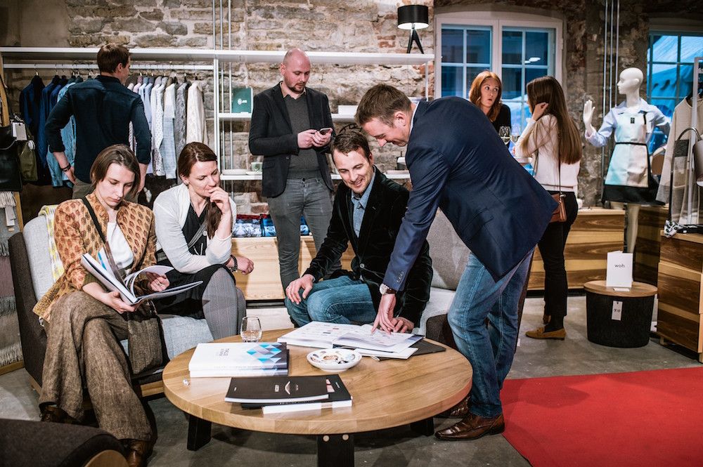 Таллиннский дом дизайна – Представительский зал Эстонского дизайна