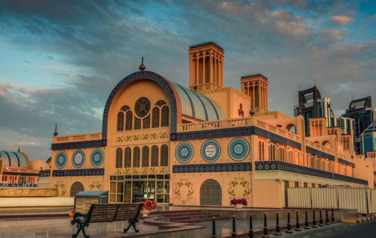 Центральный рынок в Шардже