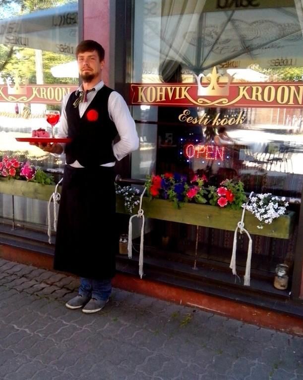 Кафе Kroon, настоящая эстонская кухня!