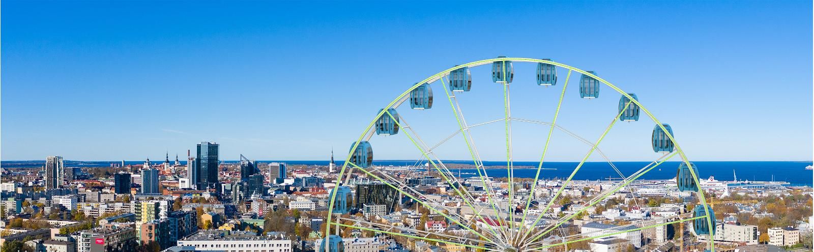 Колесо обозрения SkyWheel в Таллине