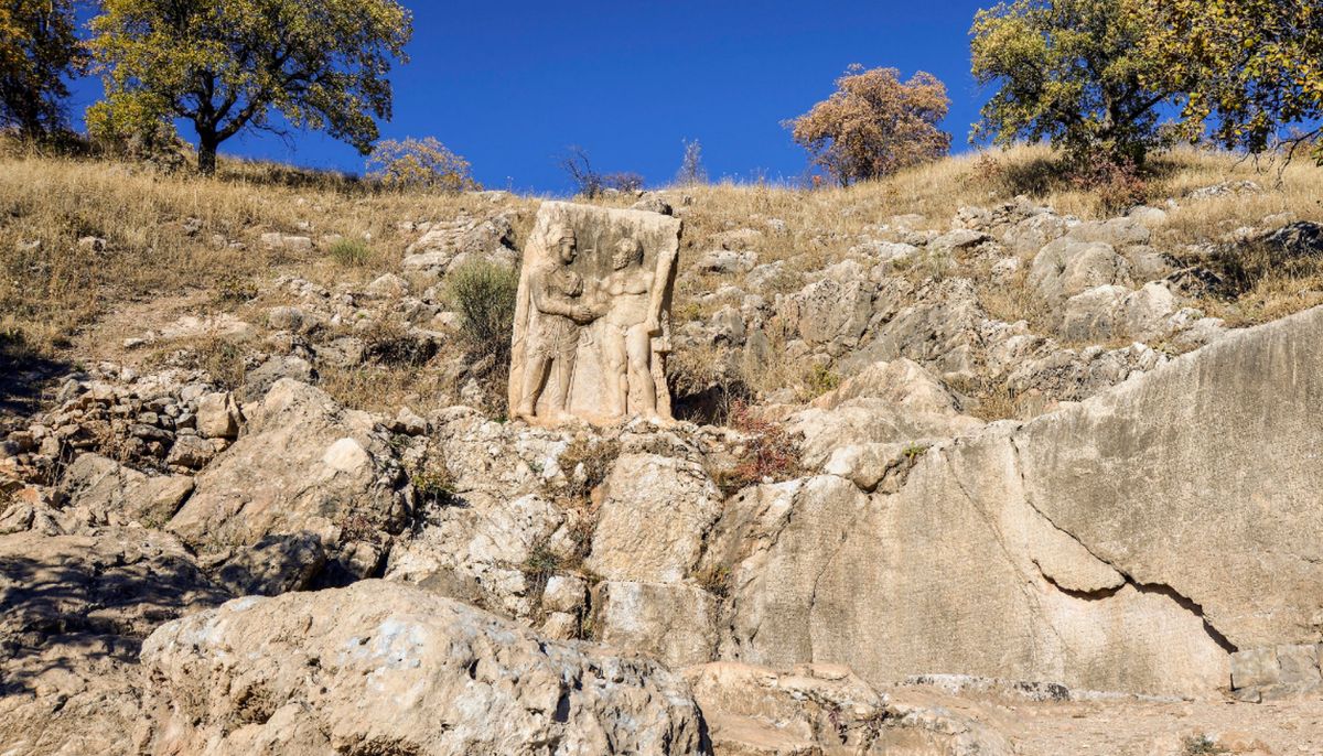 Руины античного города Арсамея