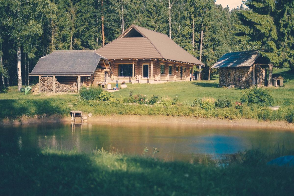 Вырумааская курная баня в Мооска