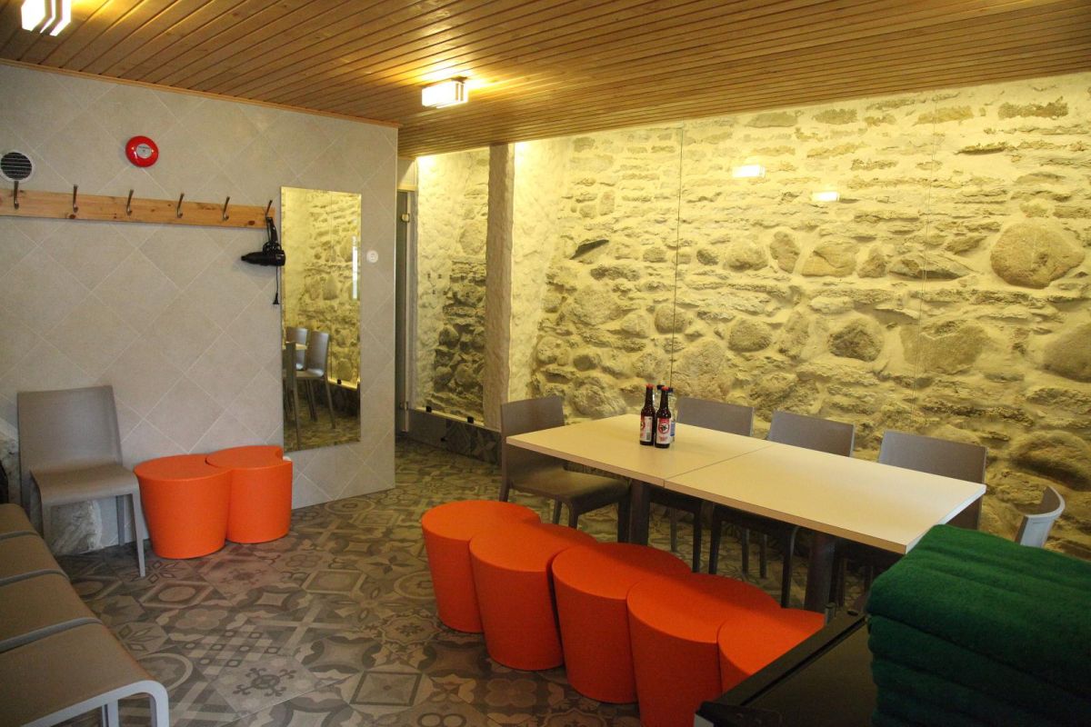 Сауна в ледяном погребе мызы Сагади