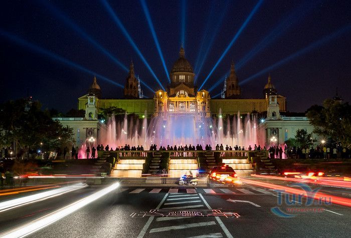 Волшебный Фонтан в Барселоне