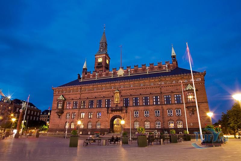 Городская ратуша в Копенгагене