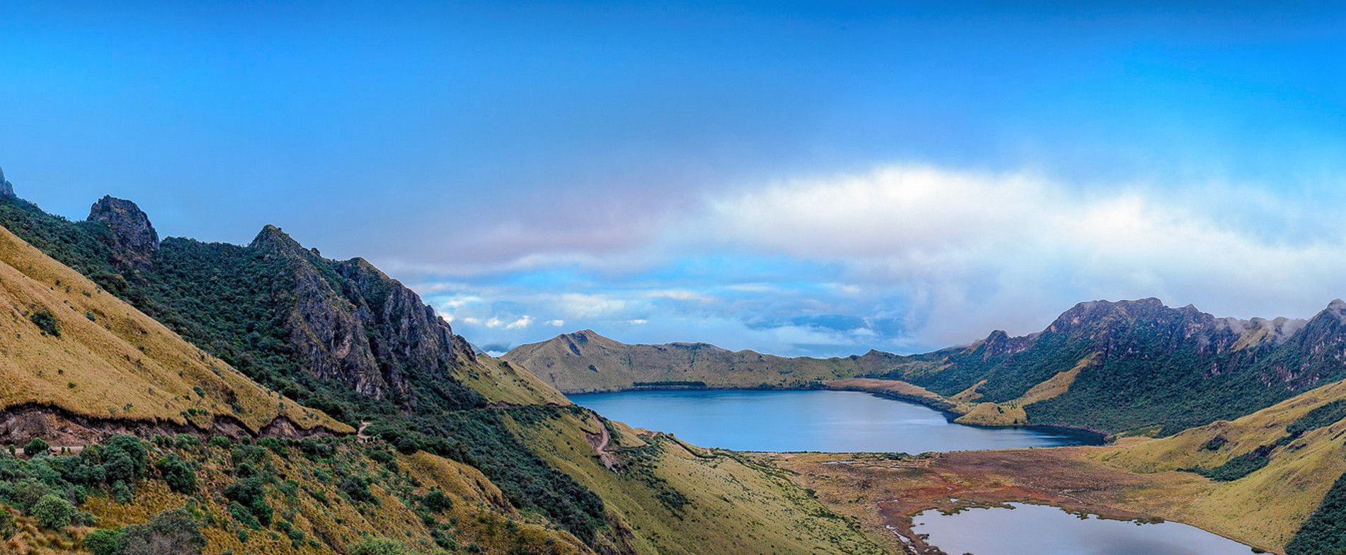 Вулканические озёра Моханда