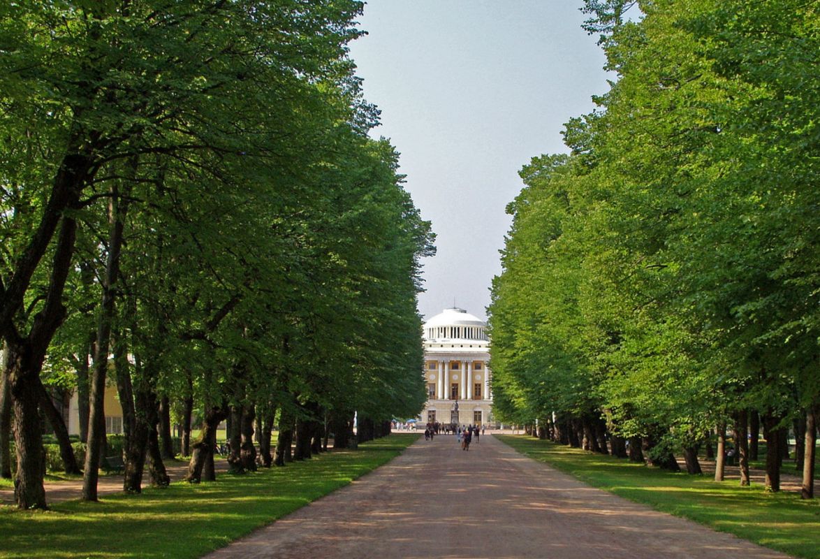 Придворцовый район Павловского парка