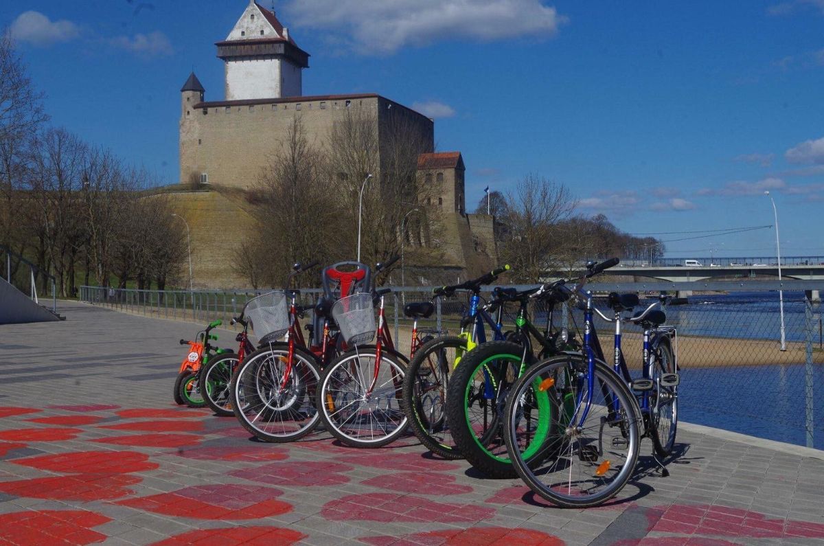 Зона отдыха и пляж Йоаорг в Нарве