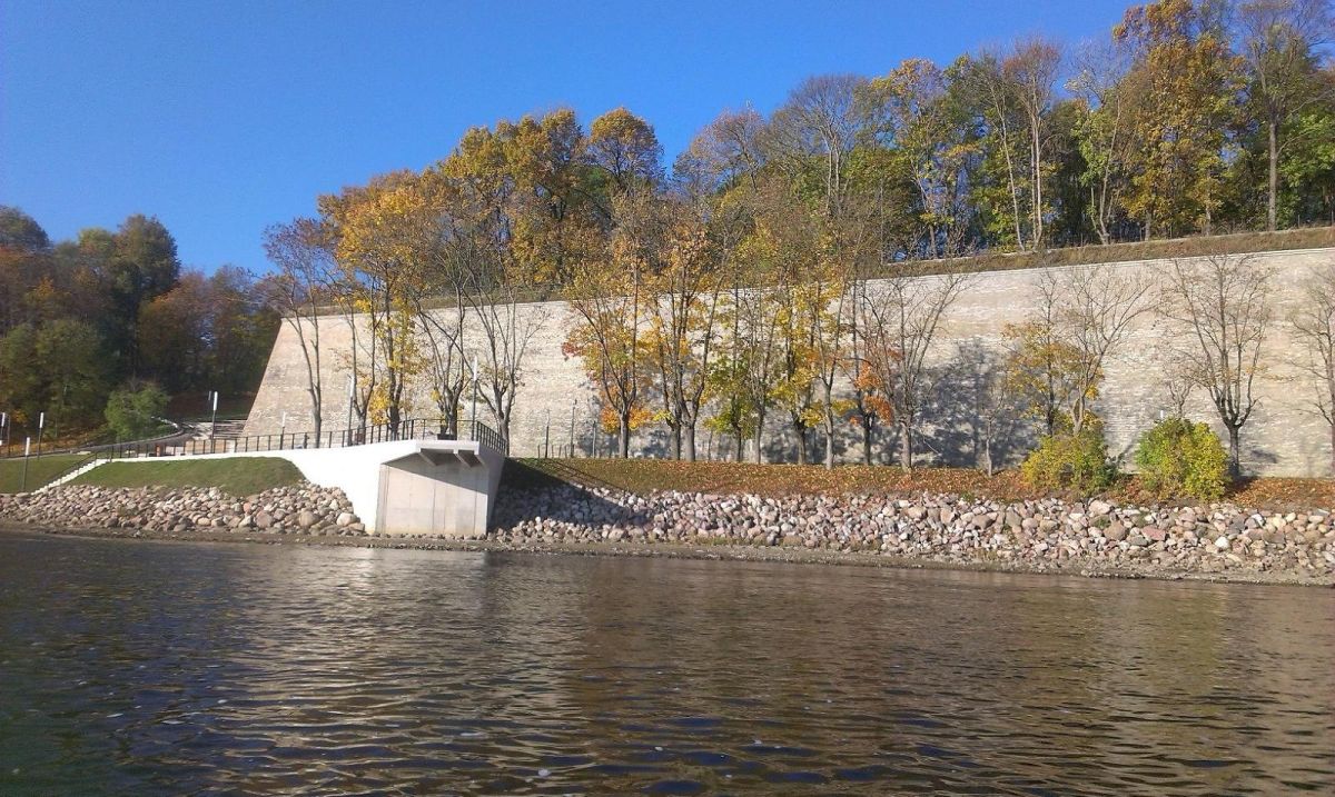 Казематы нарвского бастиона Виктория