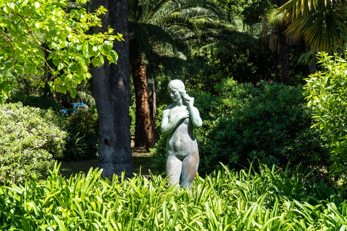 Сады дворца Педральбес