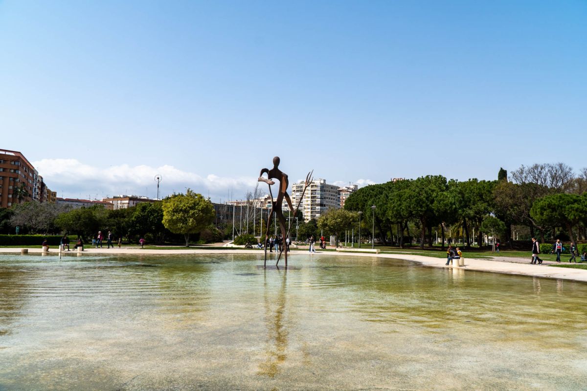 Сад Турия Валенсия. Парк Турия