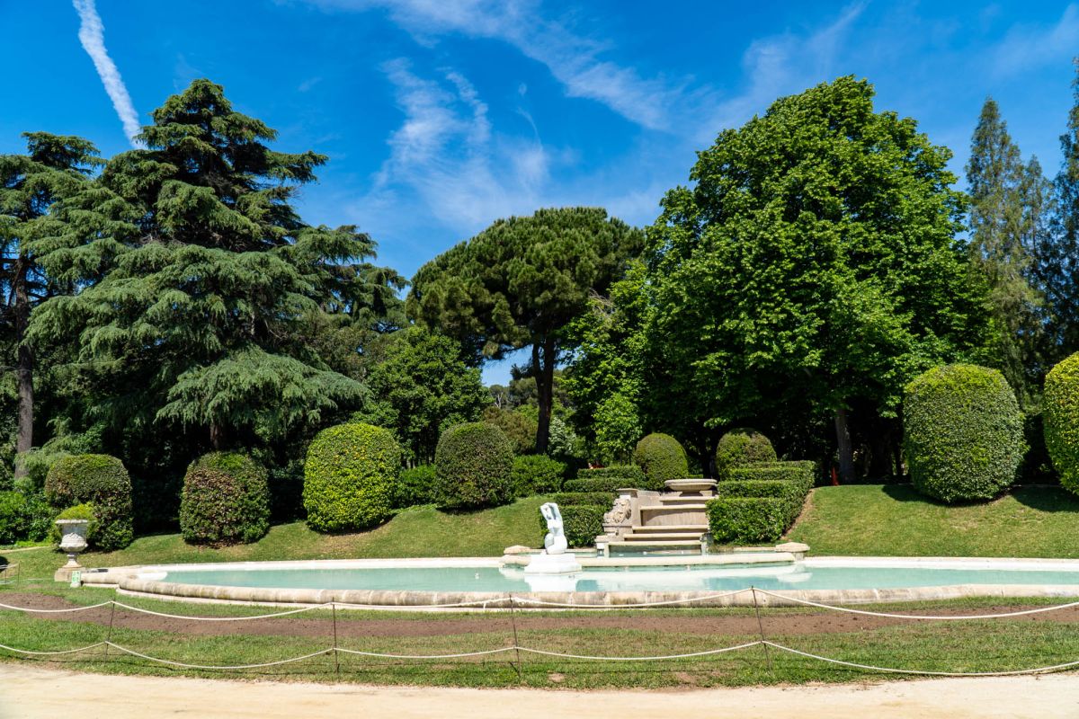 Сады дворца Педральбес