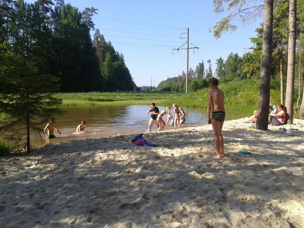 Банный комплекс Saunamaa в туристическом центре Salamaa в Таэваскода