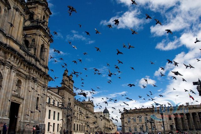 Площадь Боливара в Боготе