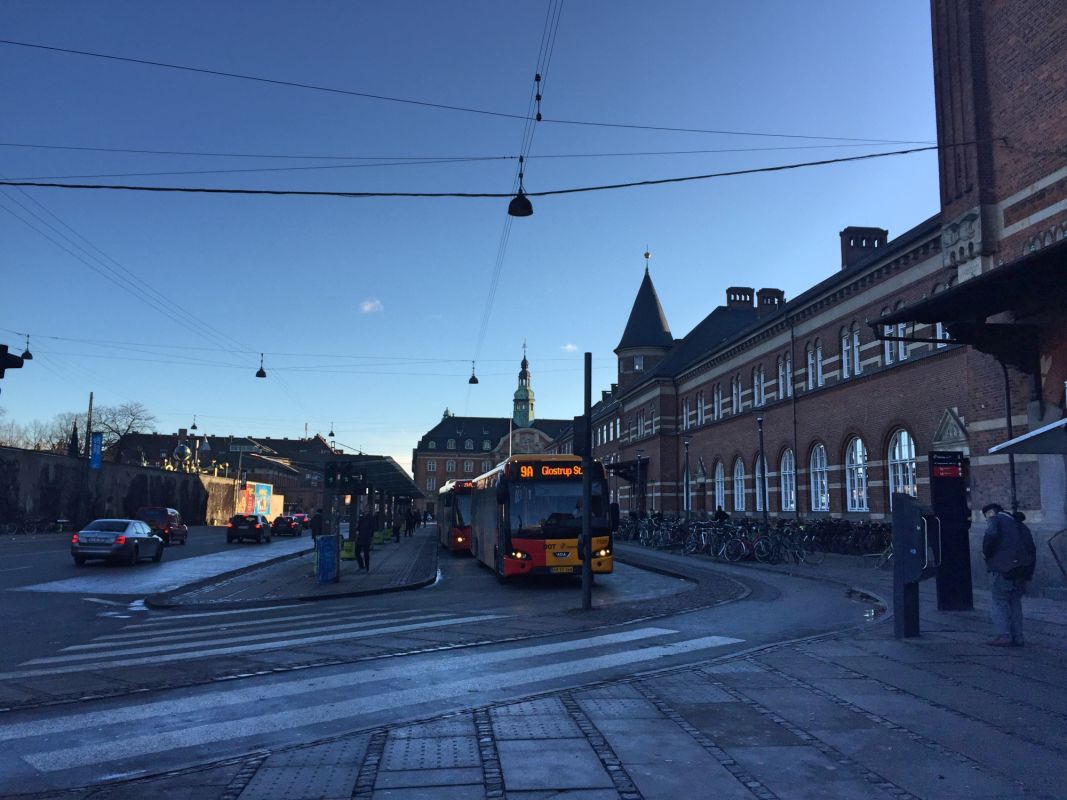 Центральный вокзал Копенгагена