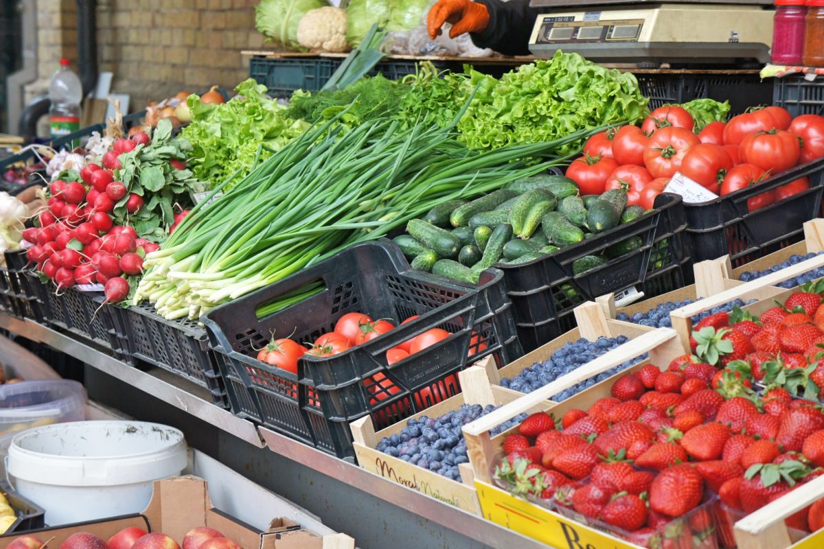 Рынок Hales Turgus в Вильнюсе