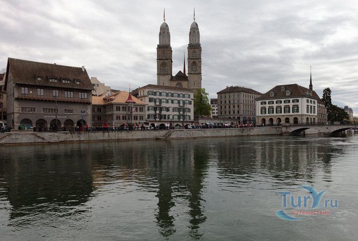 Собор Гроссмюнстер в Цюрихе