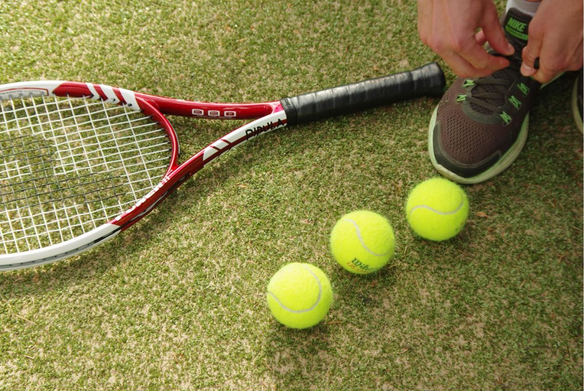 Теннисный корт в деревне отдыха Pidula Forell