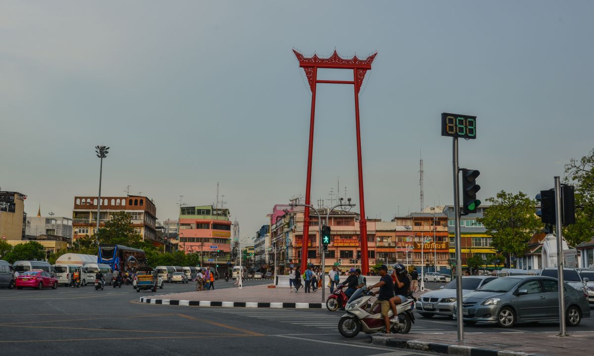 Гигантские качели Сан-Чингча в Бангкоке