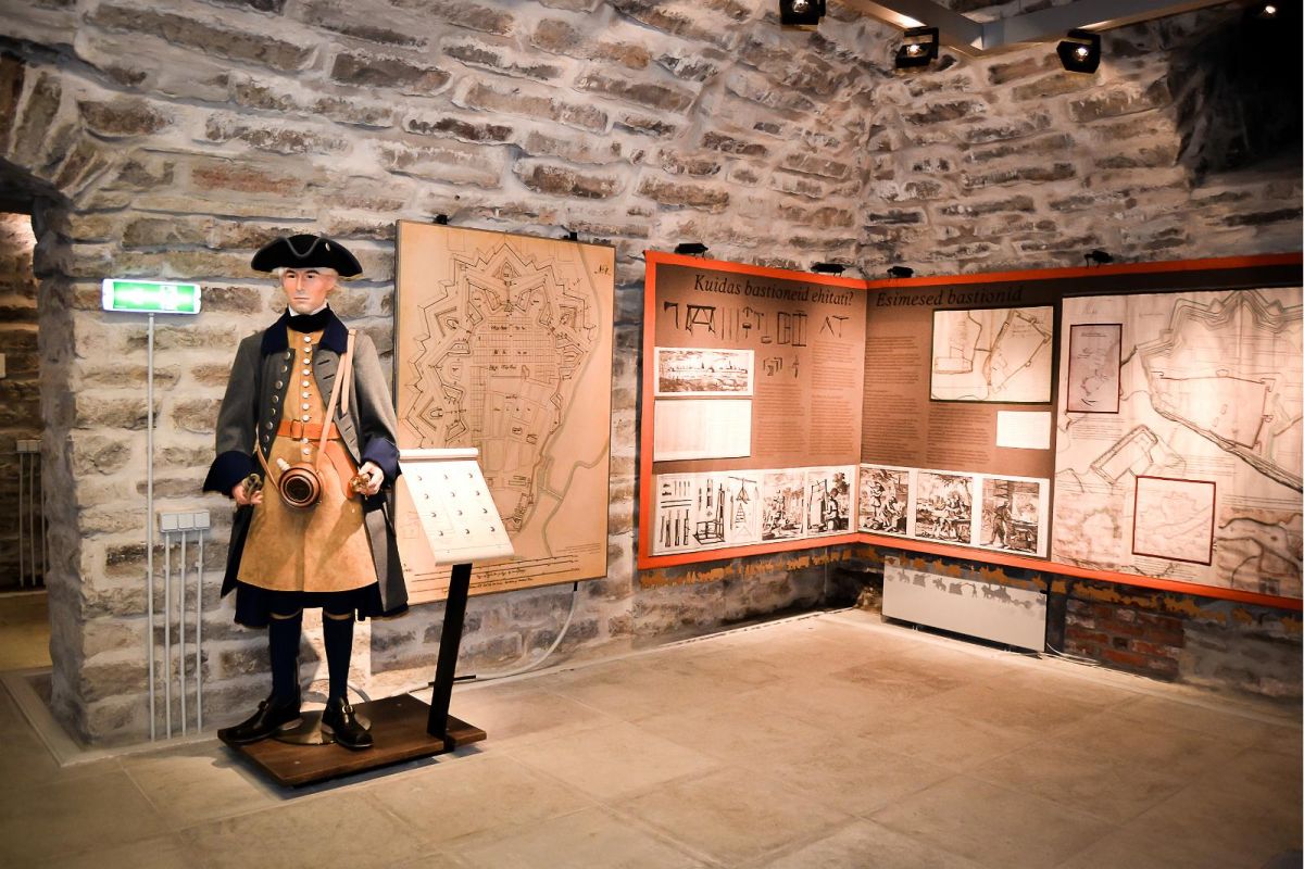 Казематы нарвского бастиона Виктория