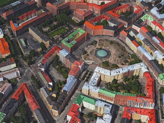 Церковь Темппелиаукио (Церковь в Скале)