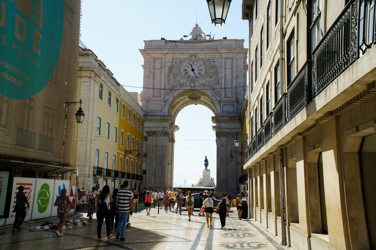 Триумфальная Арка на руа Аугушта