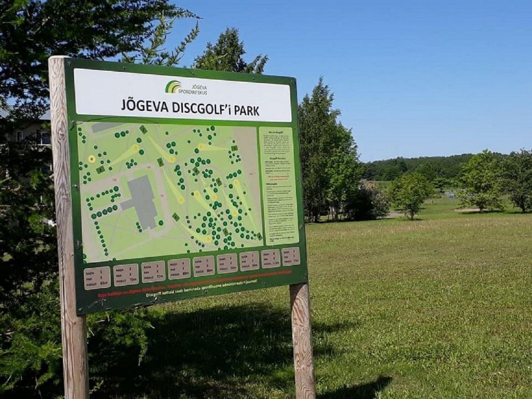 Парк для диск-гольфа в Йыгева
