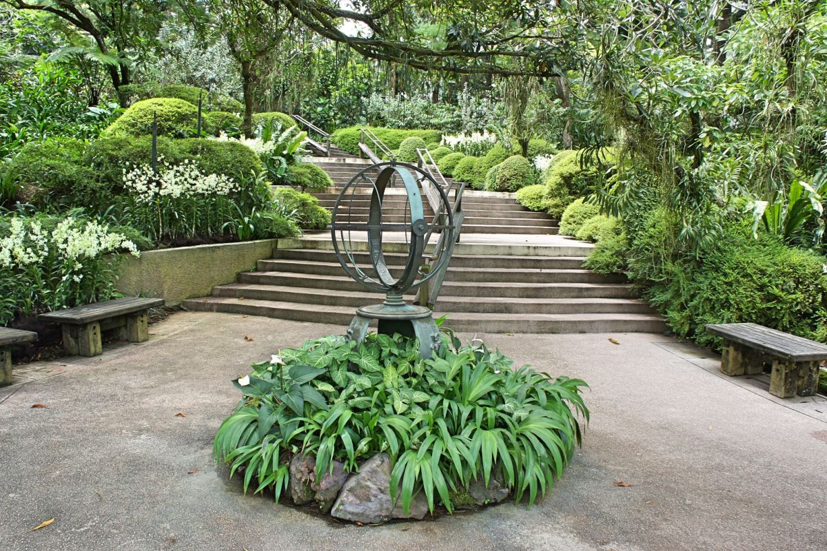 Национальный сад орхидей Сингапура