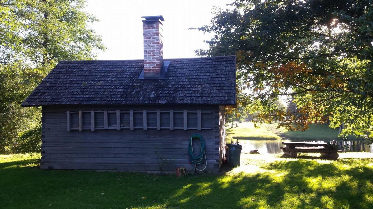 Сауны ранчо Рийза в национальном парке Соомаа