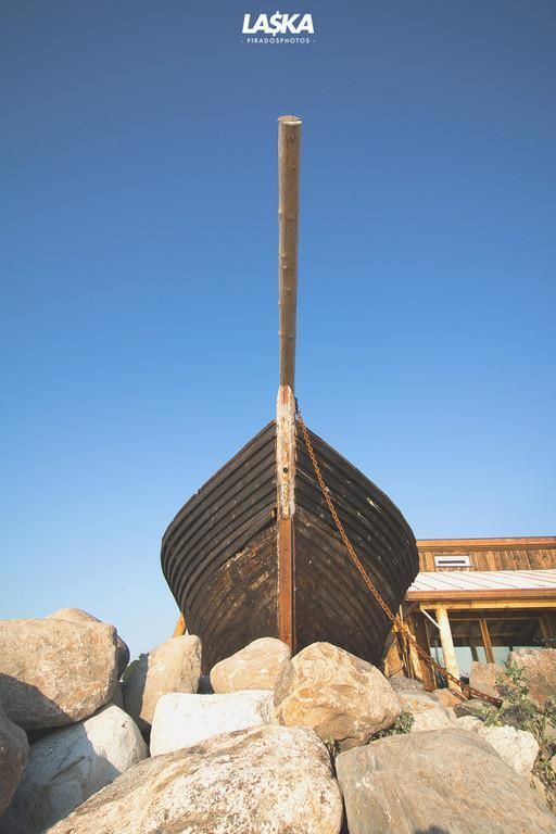 Капитанский домик и корабельная баня