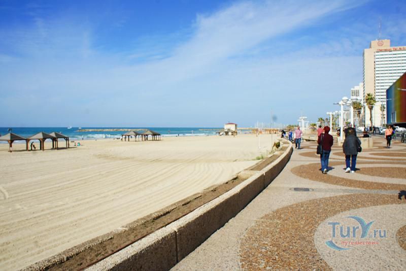 Центральный пляжный променад в Тель Авиве