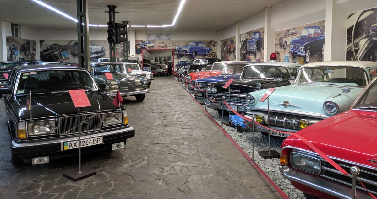 Музей ретро автомобилей Фаэтон в Запорожье