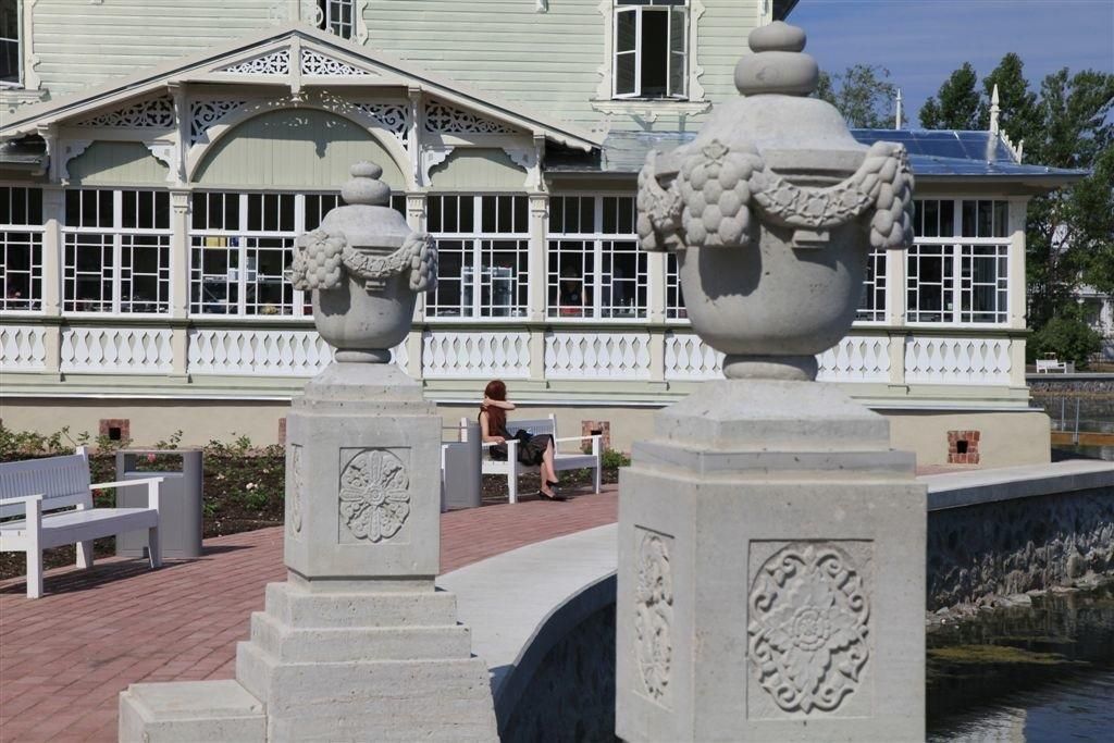 Летний ресторан Курзала в Хаапсалу