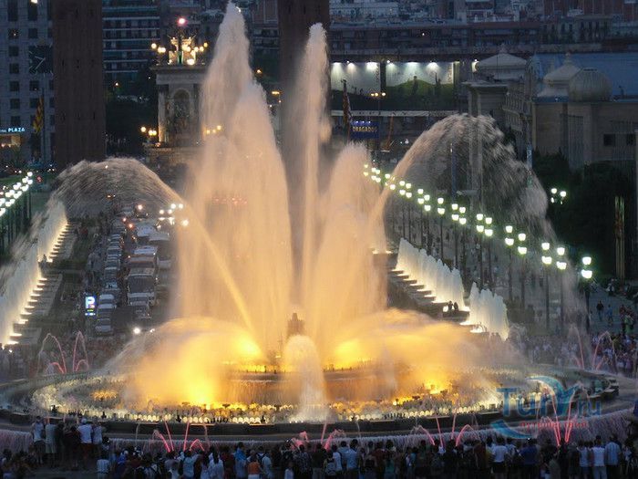 Волшебный Фонтан в Барселоне