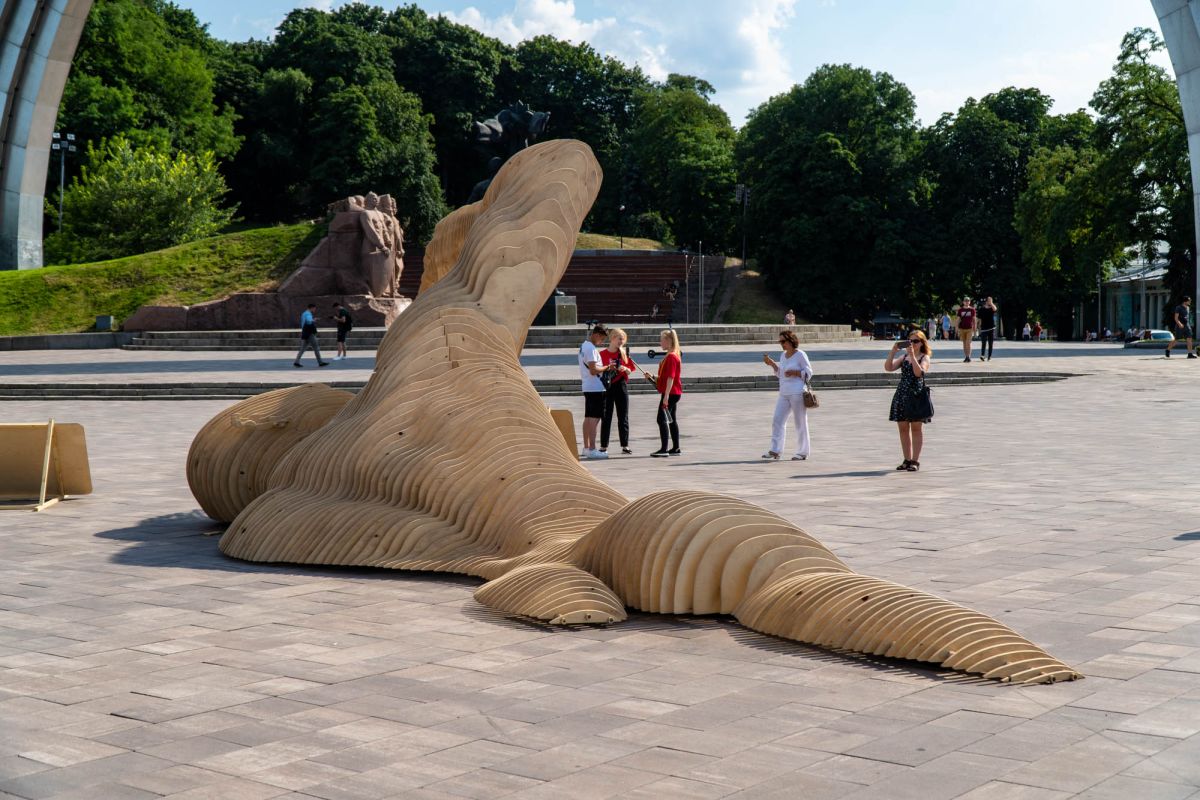 Арт-инсталляция Merman