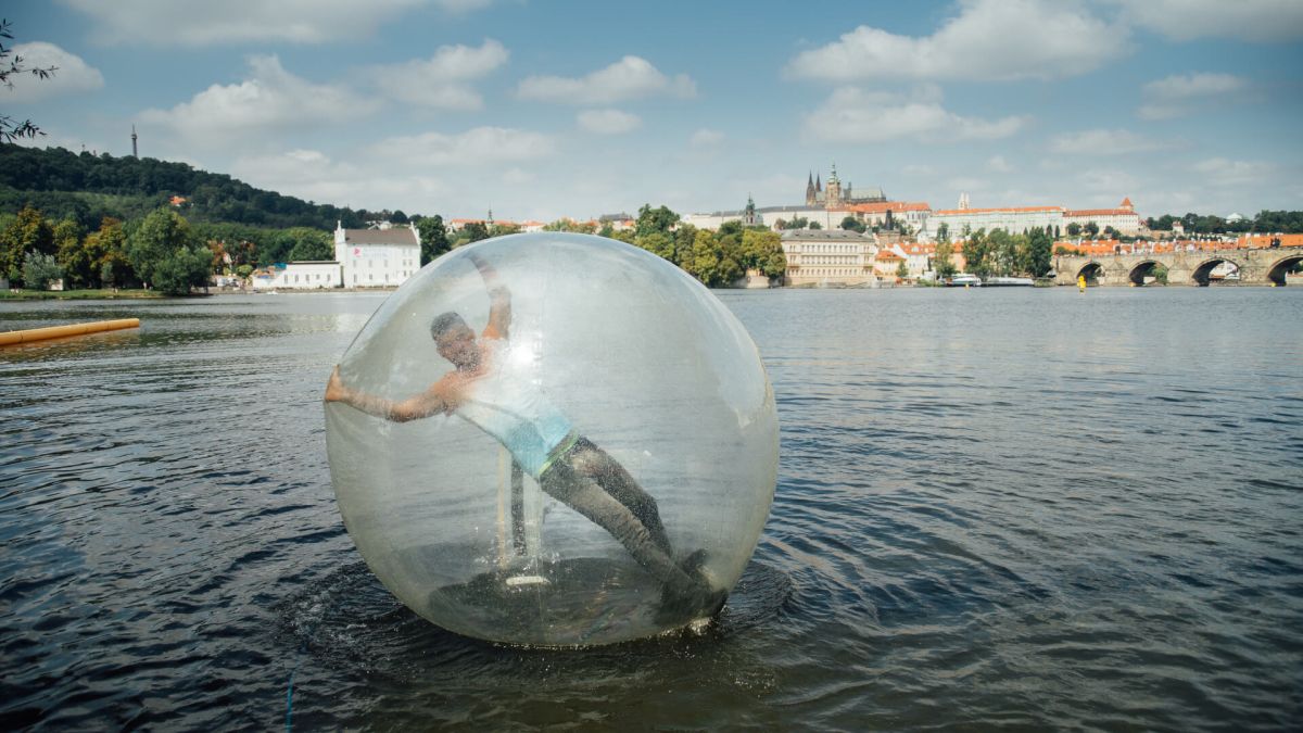 Water Zorbing Prague
