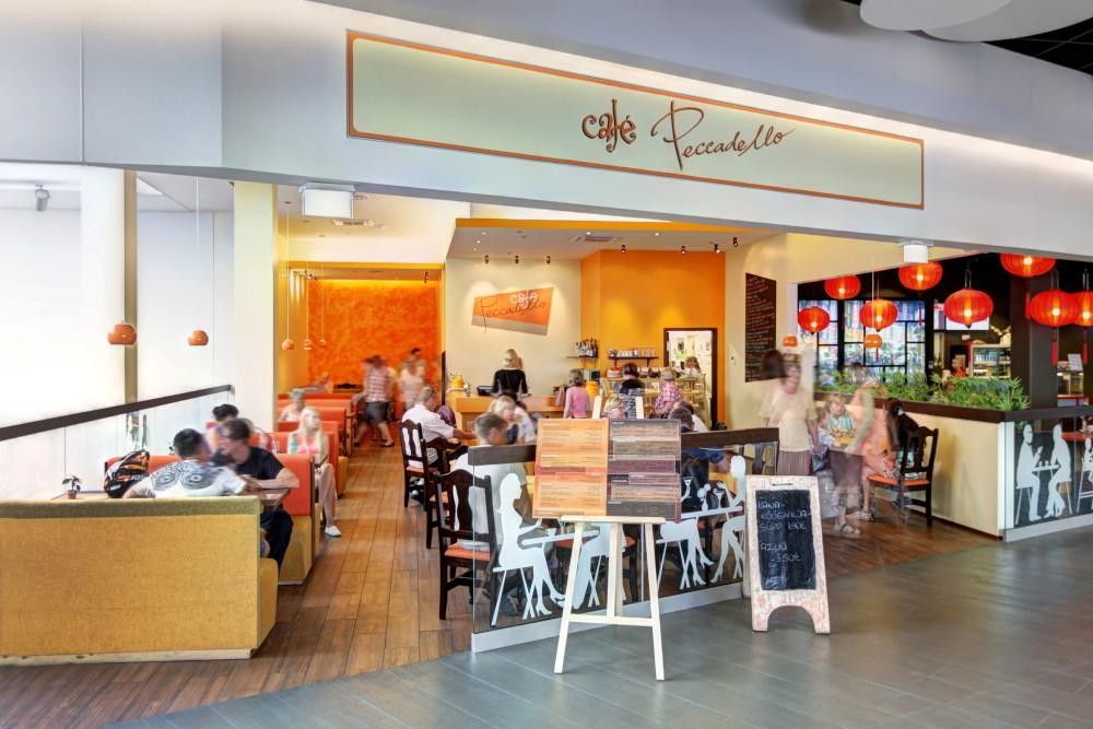 Cafe Peccadello в торговом центре Kaubamajakas