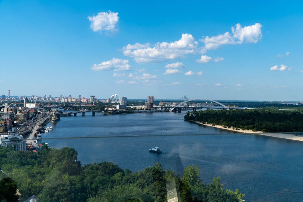 Смотровая площадка над Днепром