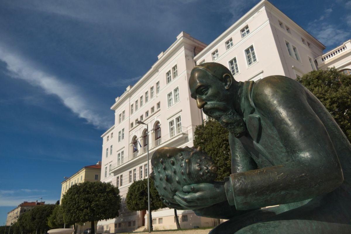 Задарский университет и часовня Святого Димитрия