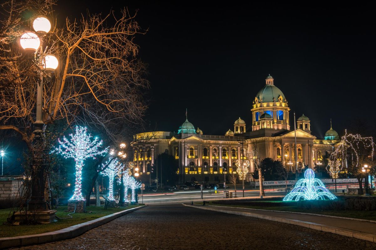 Здание Народной скупщины Республики Сербии