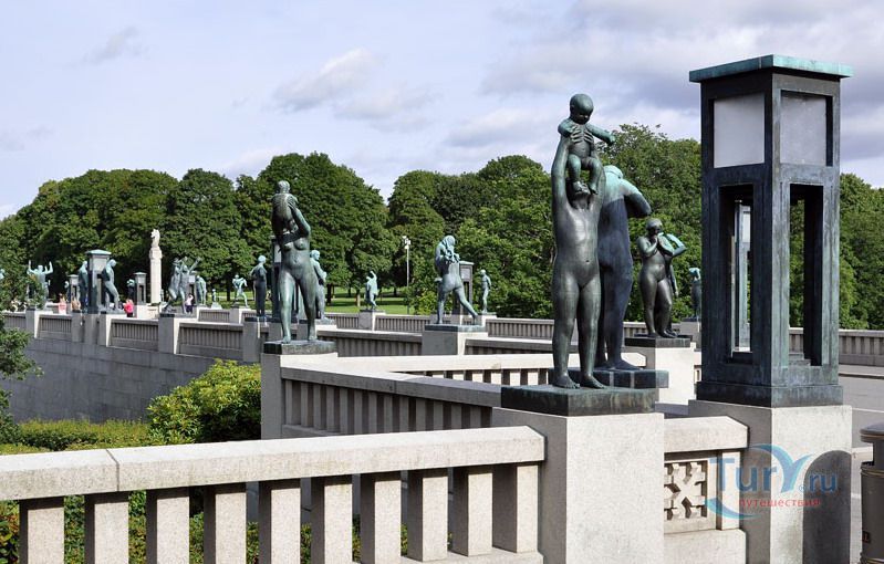 Парк скульптур Вигеланд