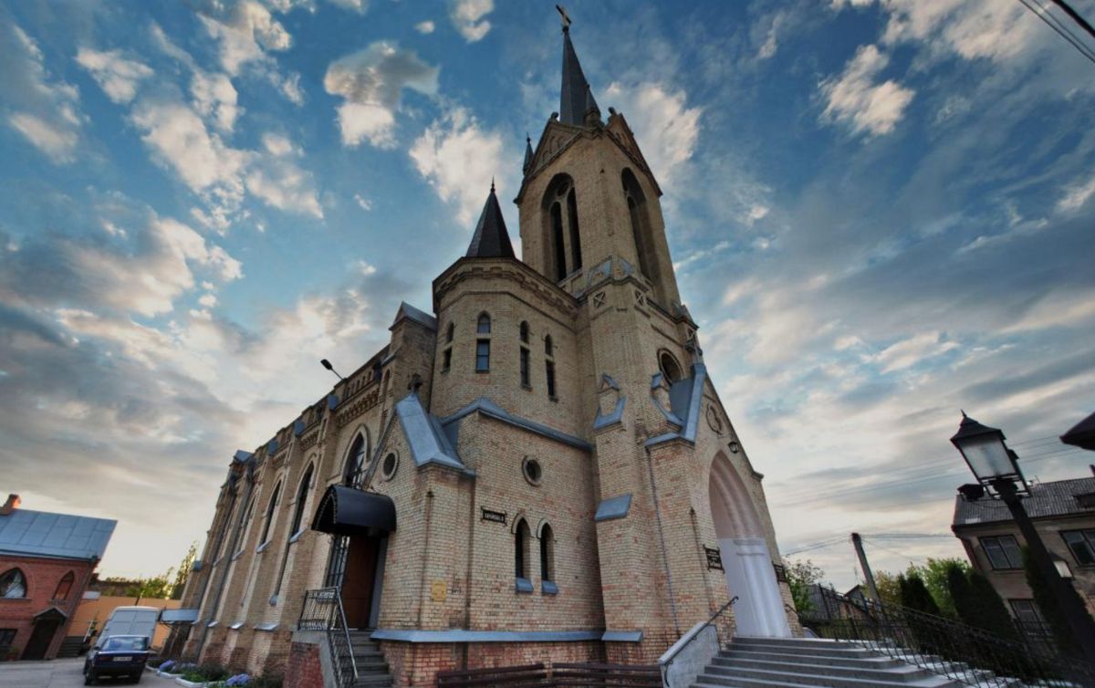 Лютеранская кирха в Луцке